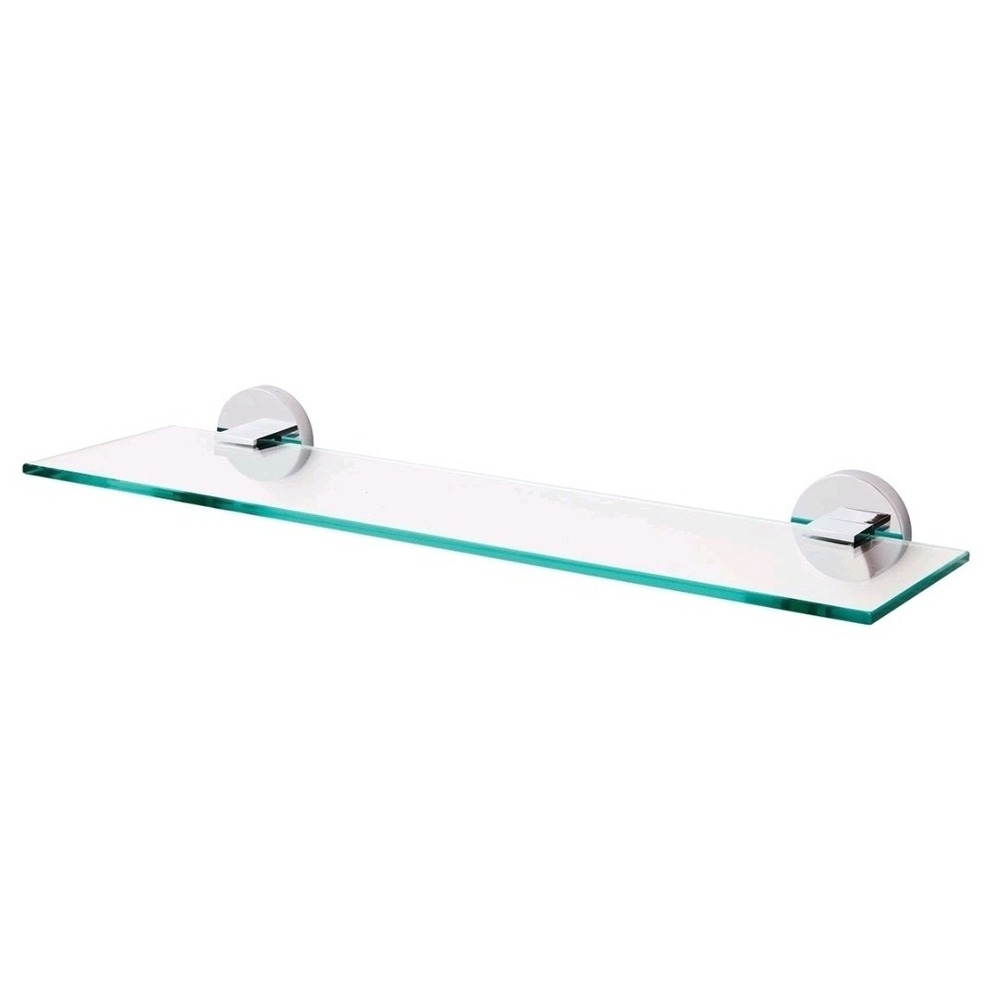 Speakman Neo Polished Chrome Glass Shelf SA-1209 Bathroom Vanity Storage New